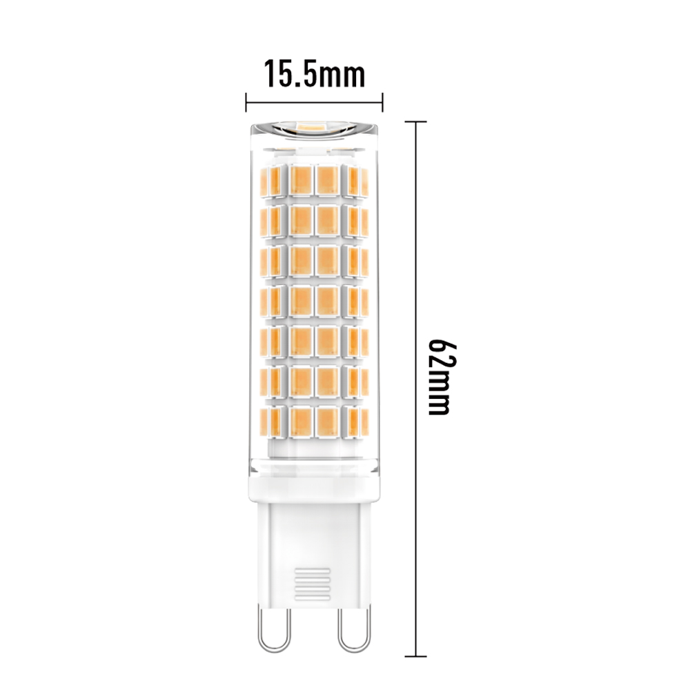 88LEDS 2835SMD 3.5W 4.5W 4W LED G9 Bulb