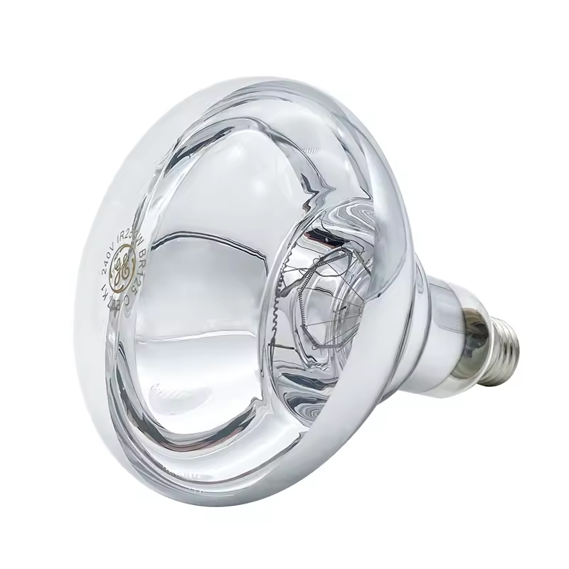 GE Infrared Thickened Heating Lamp Breeding Bulb 100w/175w/250w/375w Pet Brooder Hatch Chicken Pig Animals Infrared Heating Lamp
