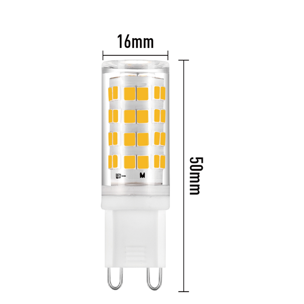 3W  52LEDS 120-130LM/W 380LM G9 LED Bulb