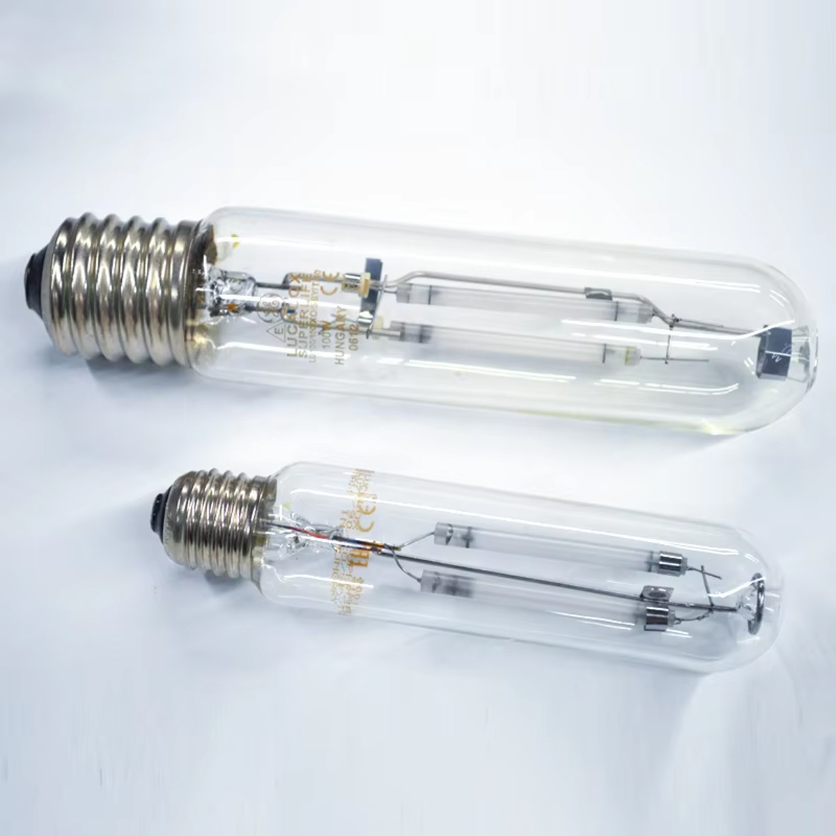 GE E27 E40 Long Lifetime 70W 100W 150W Double Tube High Pressure Sodium Lamp Bulbs for Street Light Lamp HPS Lamp