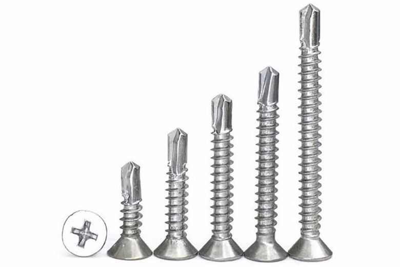 Set of Self-Drilling Screws