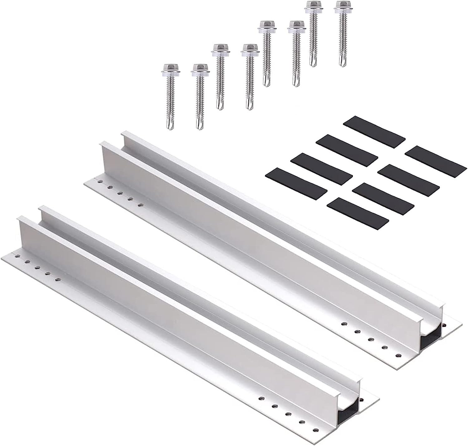 Aluminum Solar Panel Mounting Brackets Kit
