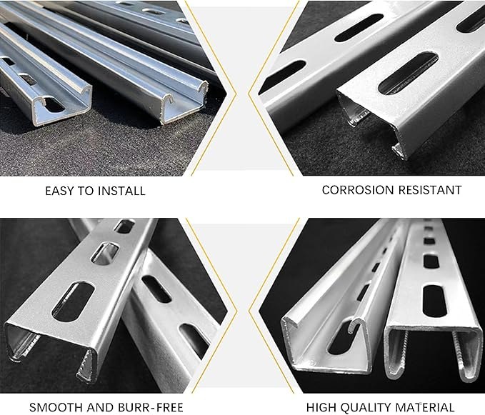 Slotted Steel Channel
