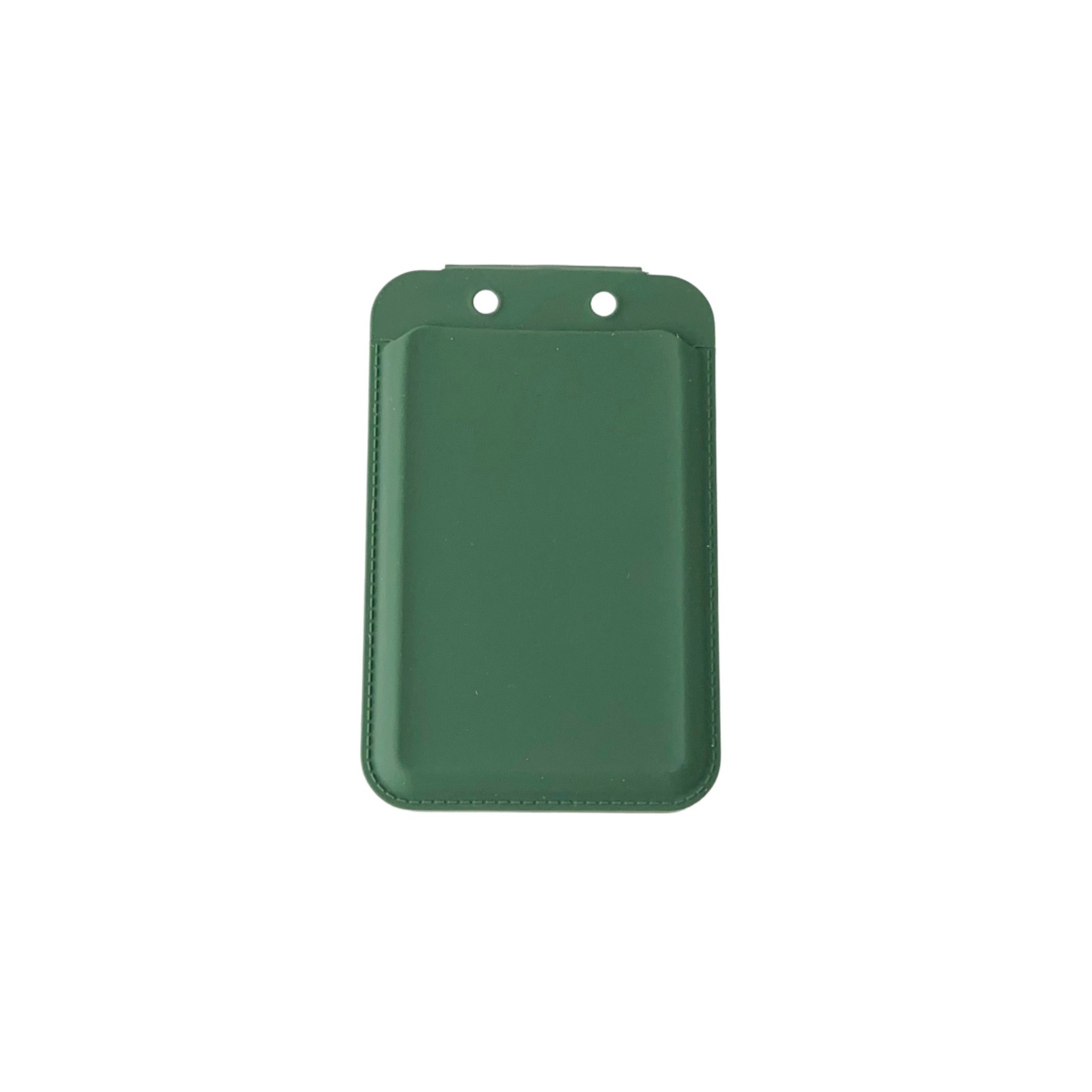 magnetic cardholder with built-in mirror and stand