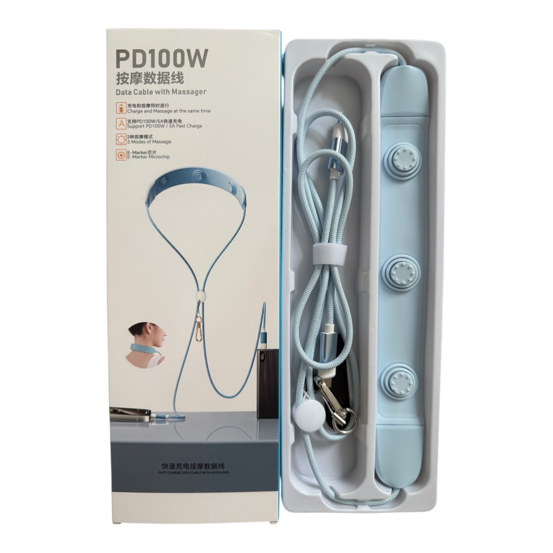 PD100W Data Cable with Massager