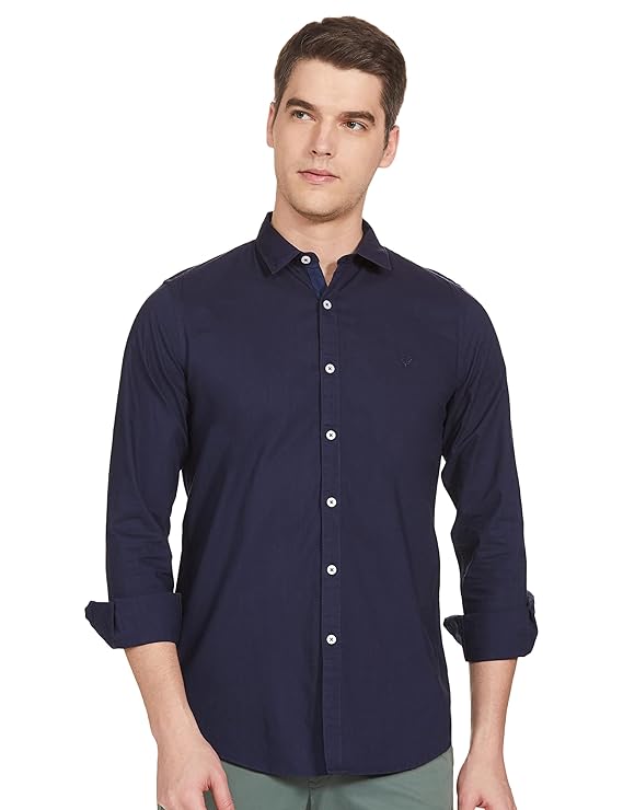 Blue Men's Slim Fit Shirt