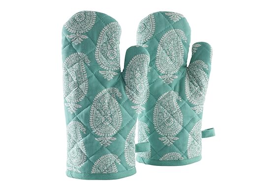 Quilted Oven Mitts
