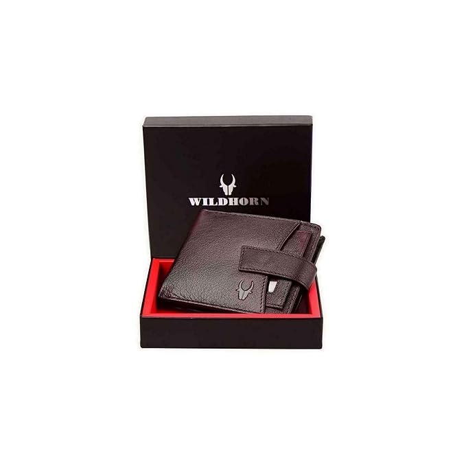 WildHorn RFID Protected Leather Wallet for Men