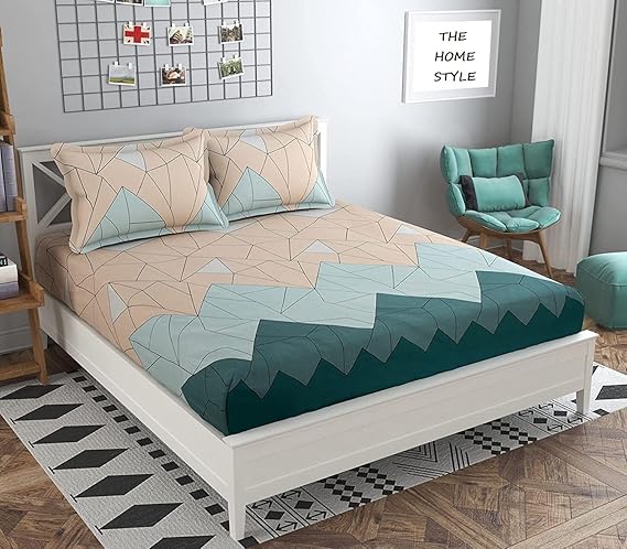 Geometric Pattern Bed Sheet Set