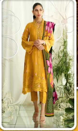 Elegant Yellow Salwar Kameez