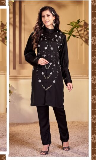 Elegant Black Kurta Set