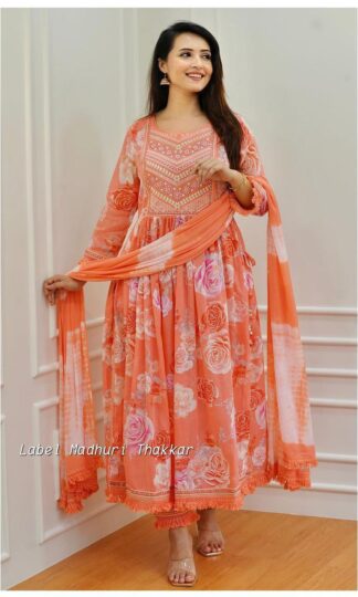 Floral Ethnic Dress