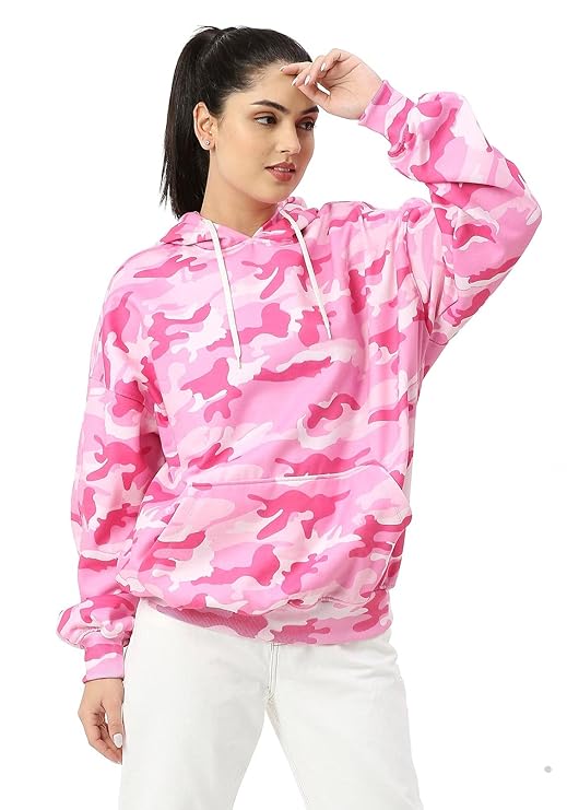 Wear Your Opinion Women's Oversized Hoodie Sweatshirt for Winter Wear
