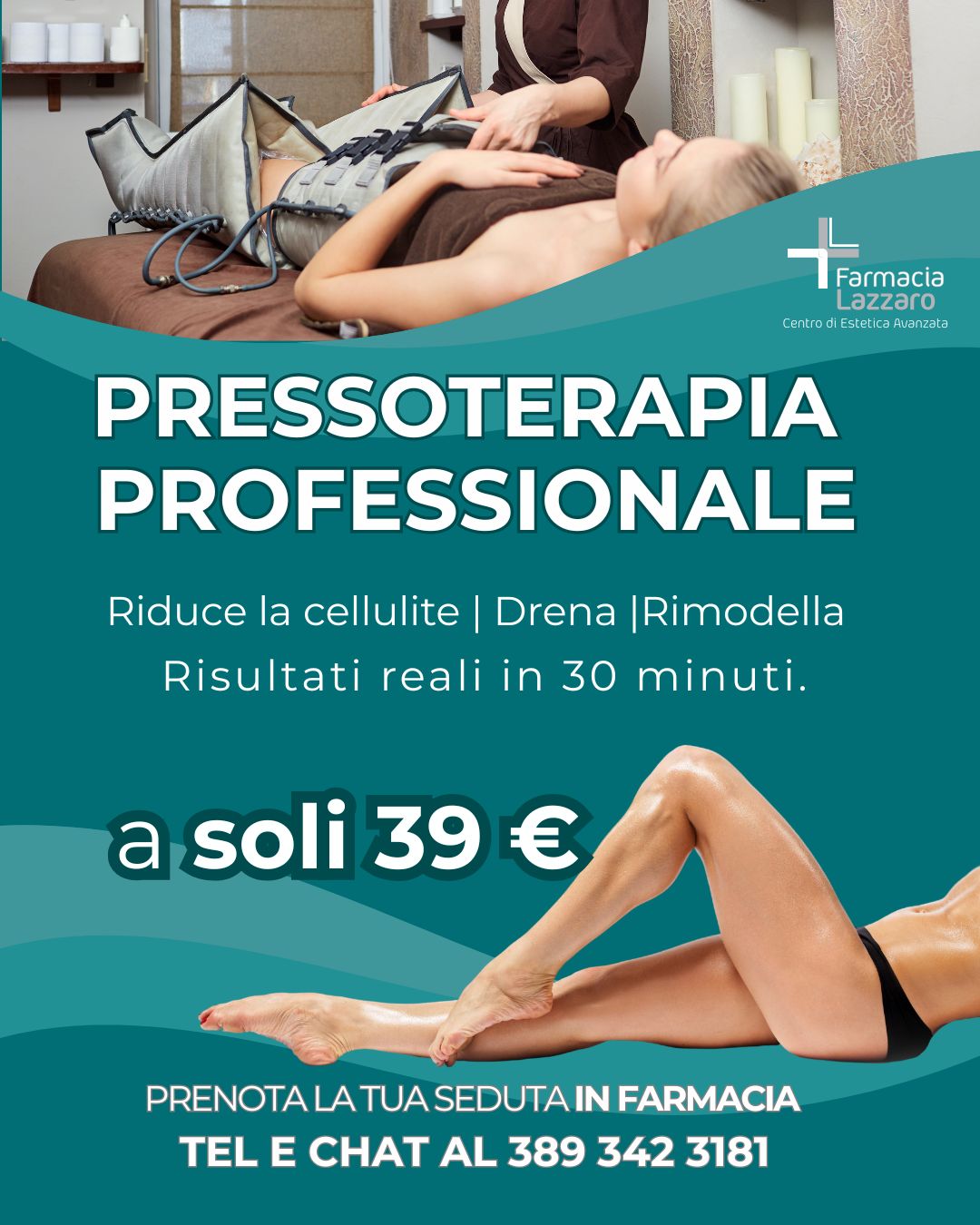 Pressoterapia professionale