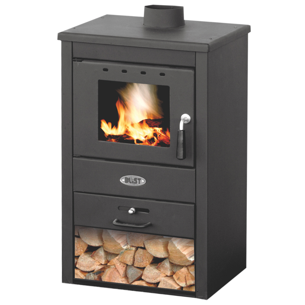 STUFA A LEGNA KOINE ANTRACITE 7 Kw