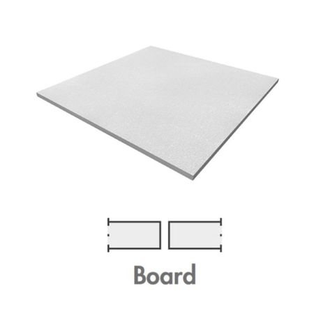 Pannello Orbit Board Knauf per controsoffitto, finemente strutturato, dimensioni 600x600x13 mm, finitura Bianco