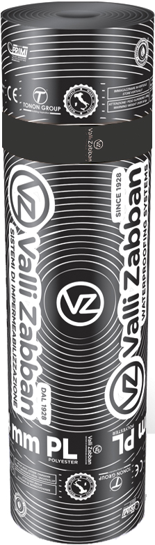 Valli Zabban Membrana Impermeabilizzante OVERGUM 4 PL GUAINA BITUMINOSA PLASTOELASTOMERICA IN POLIESTERE