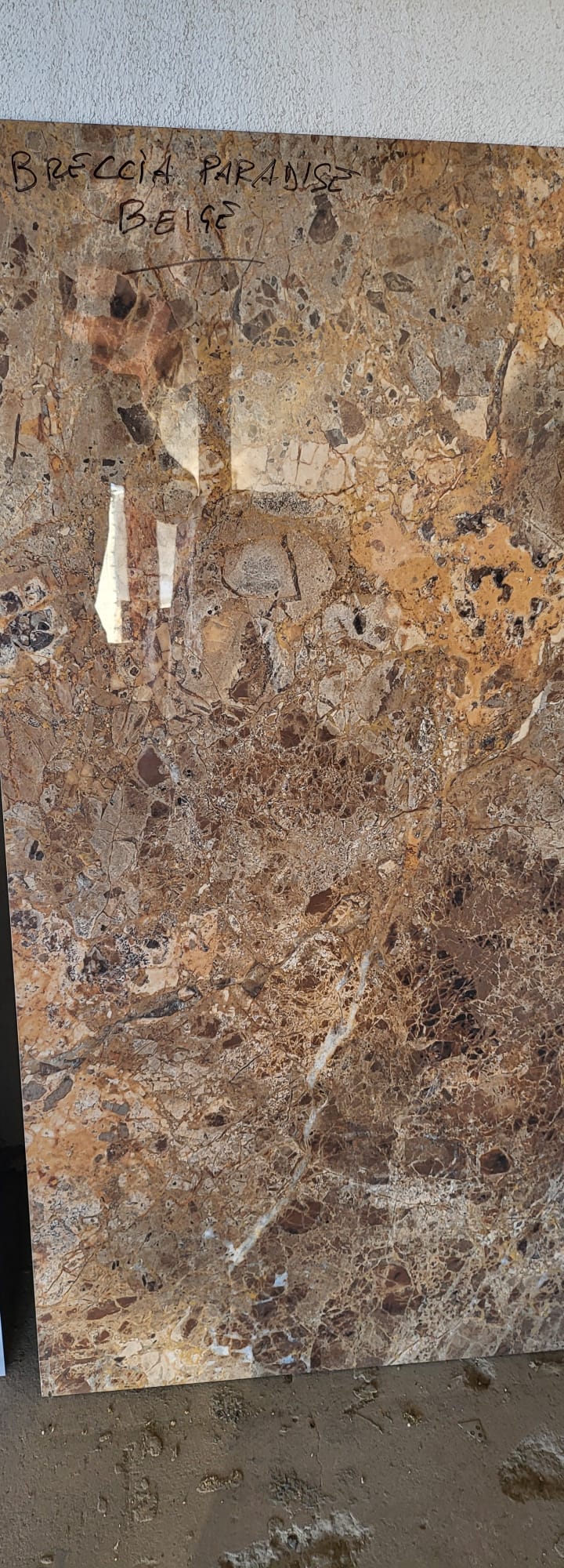 Breccia Paradise Beige Marble Slab
