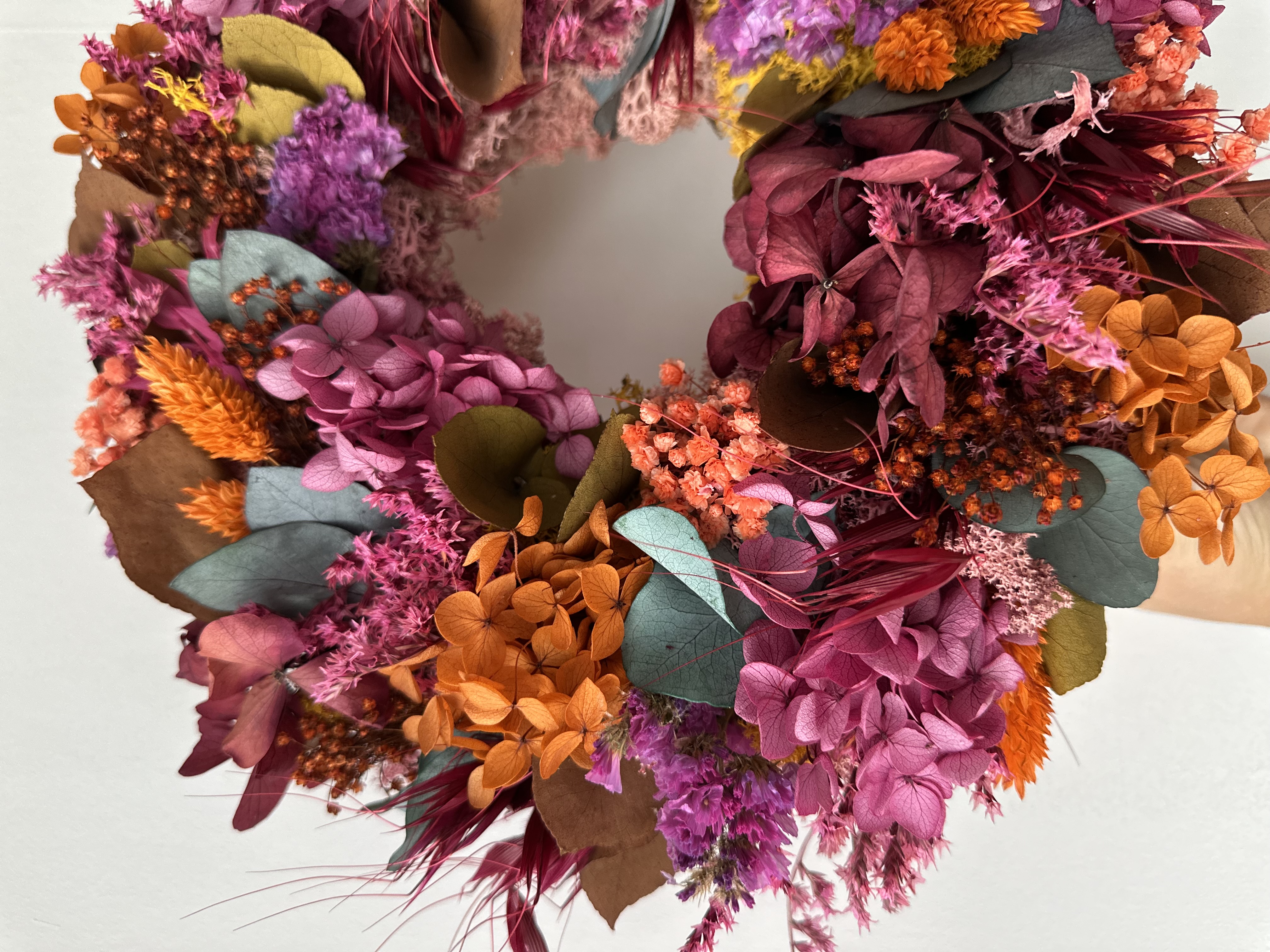 Trockenblumenkranz ca.30 cm Herbst