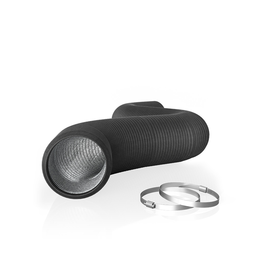 Flexible Four-Layer Ducting, 8-Ft Long