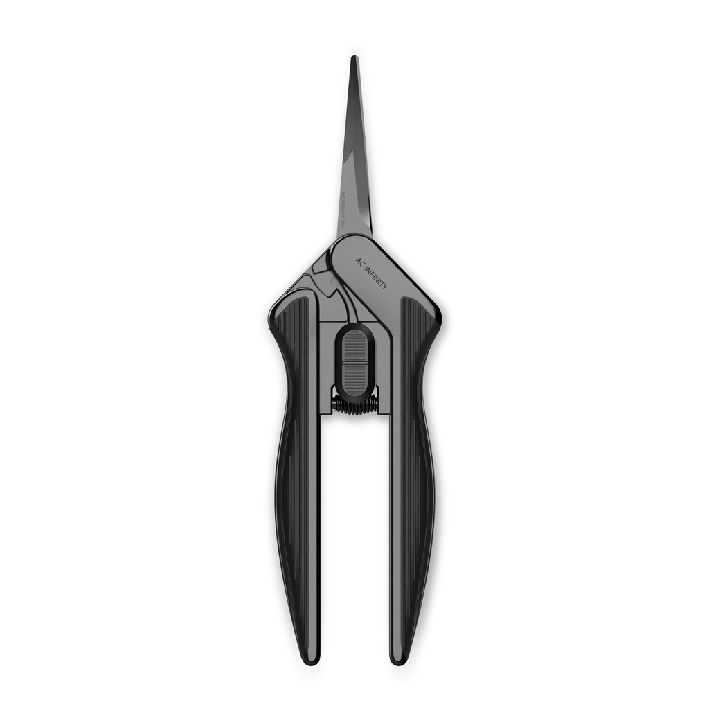 Stainless Steel Pruning Shear, Ergonomic Lightweight, 6.6” Straight Blades
