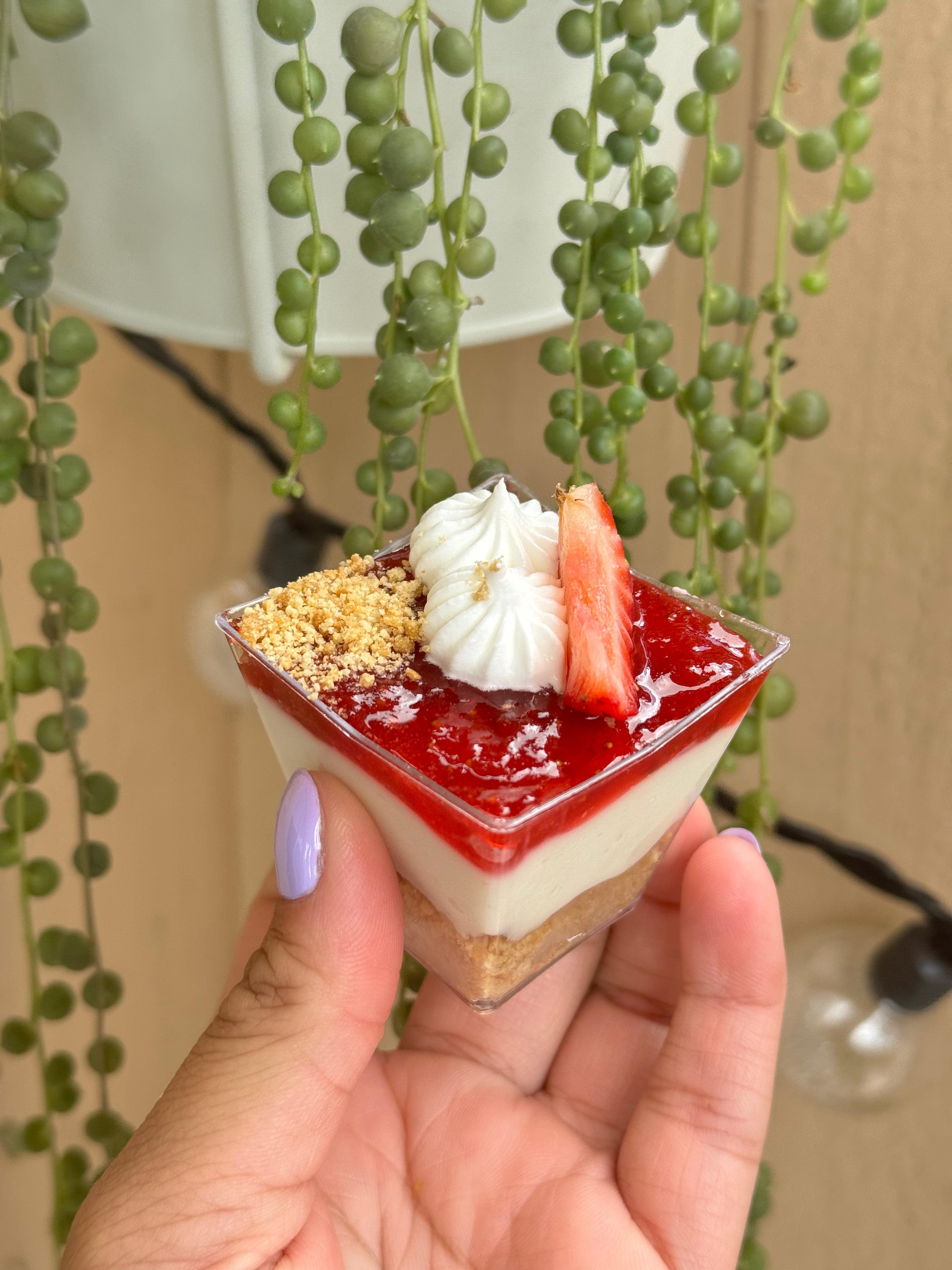 Mini Strawberry Cheesecake