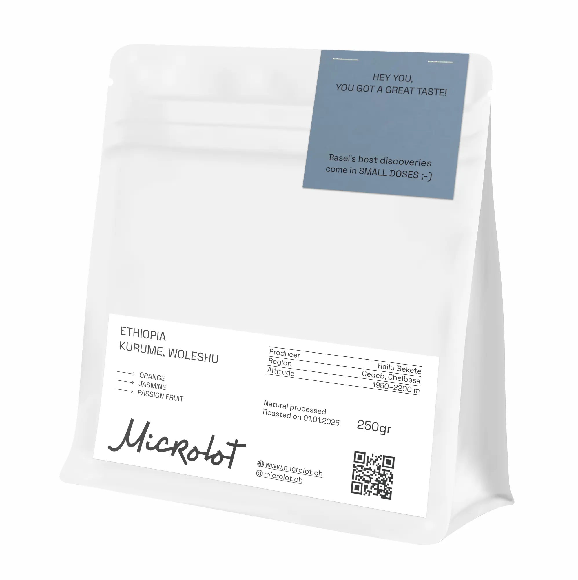 ETHIOPIA - KURUME, WOLESHU ⁄ NATURAL