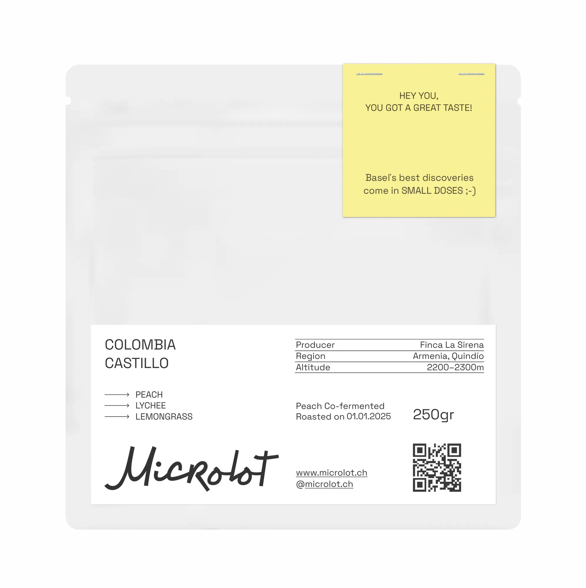 COLOMBIA – CASTILLO ⁄ CO-FERMENTED