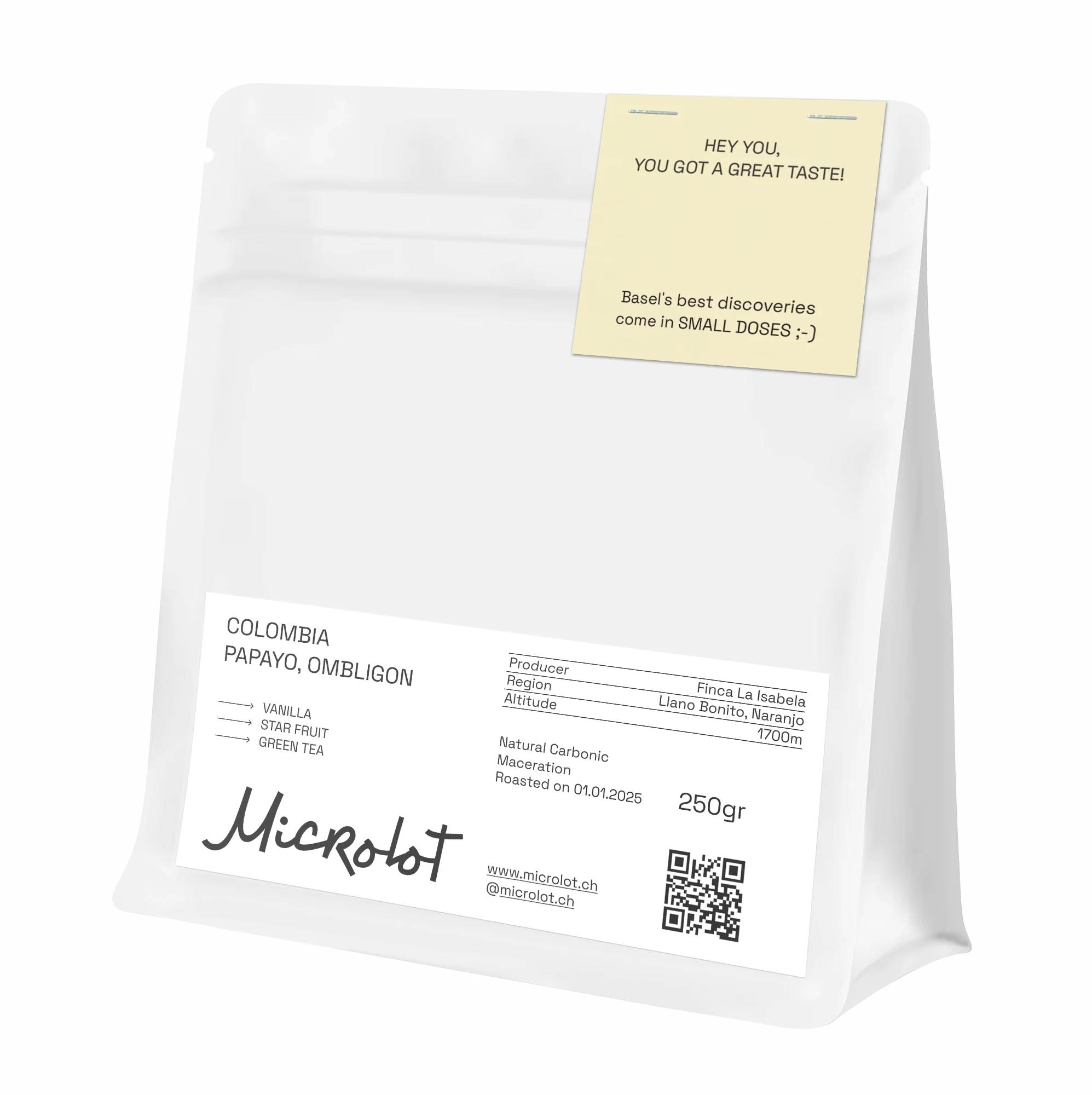 COLOMBIA - PAPAYO OMBLIGON ⁄ CARBONIC MACERATION