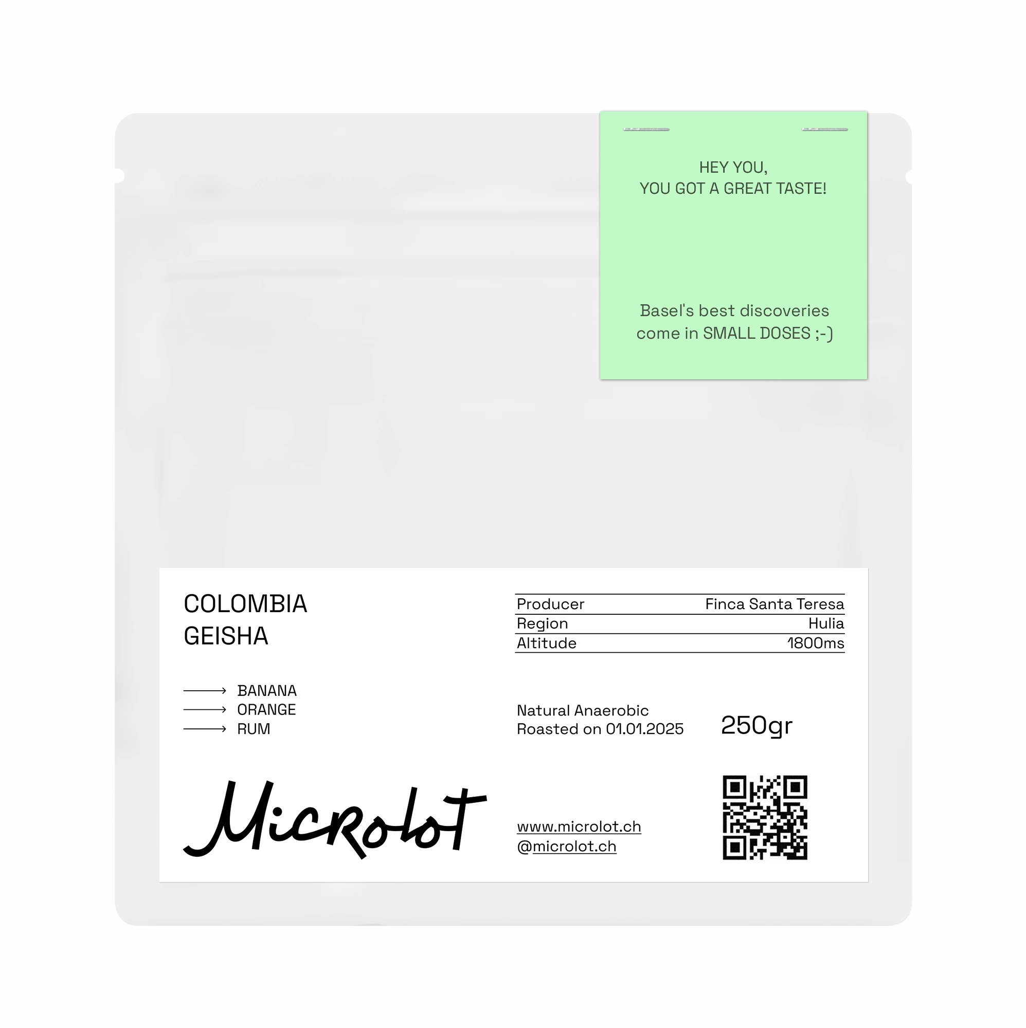 COLOMBIA - GEISHA ⁄ ANAEROBIC 