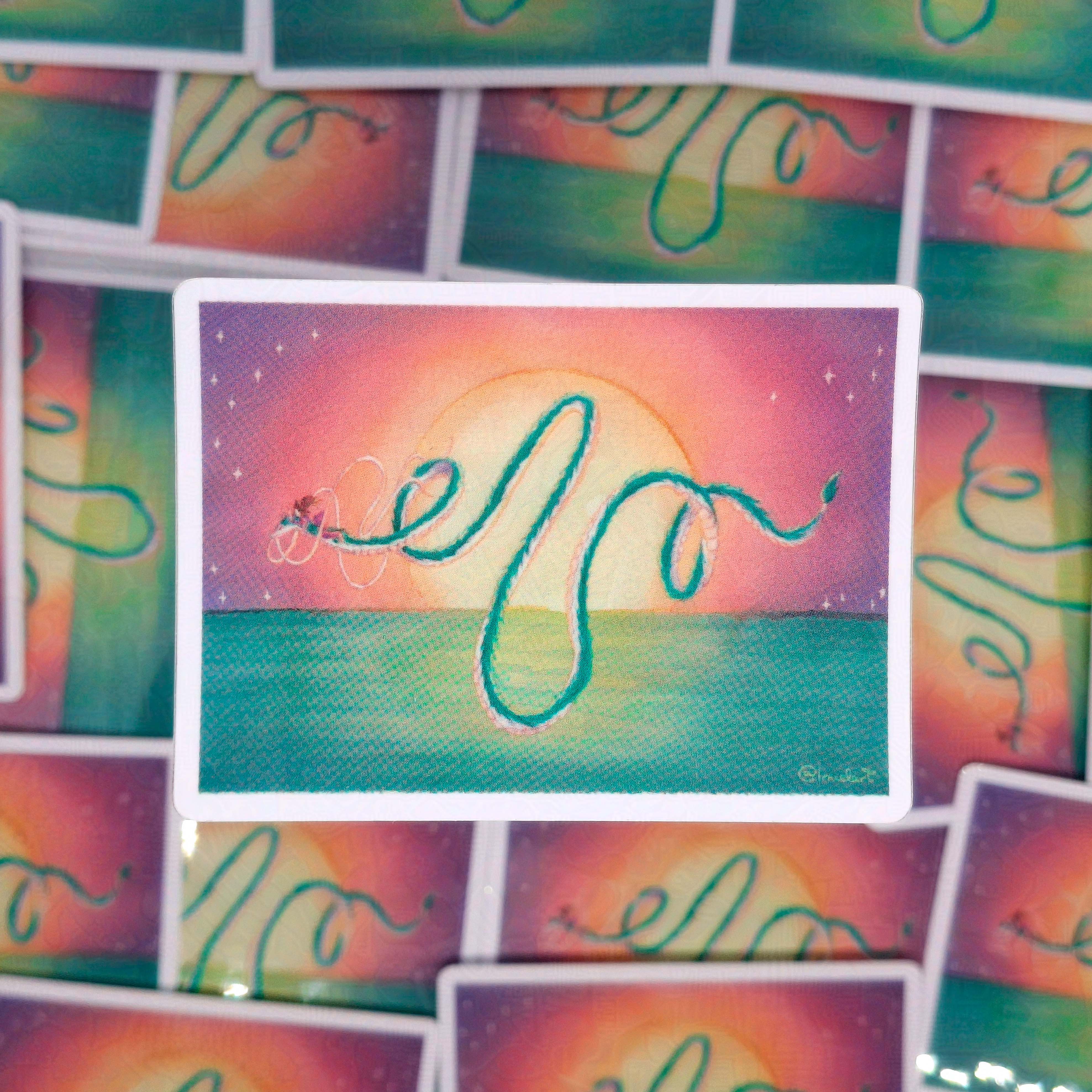 Haku - Vinyl sticker