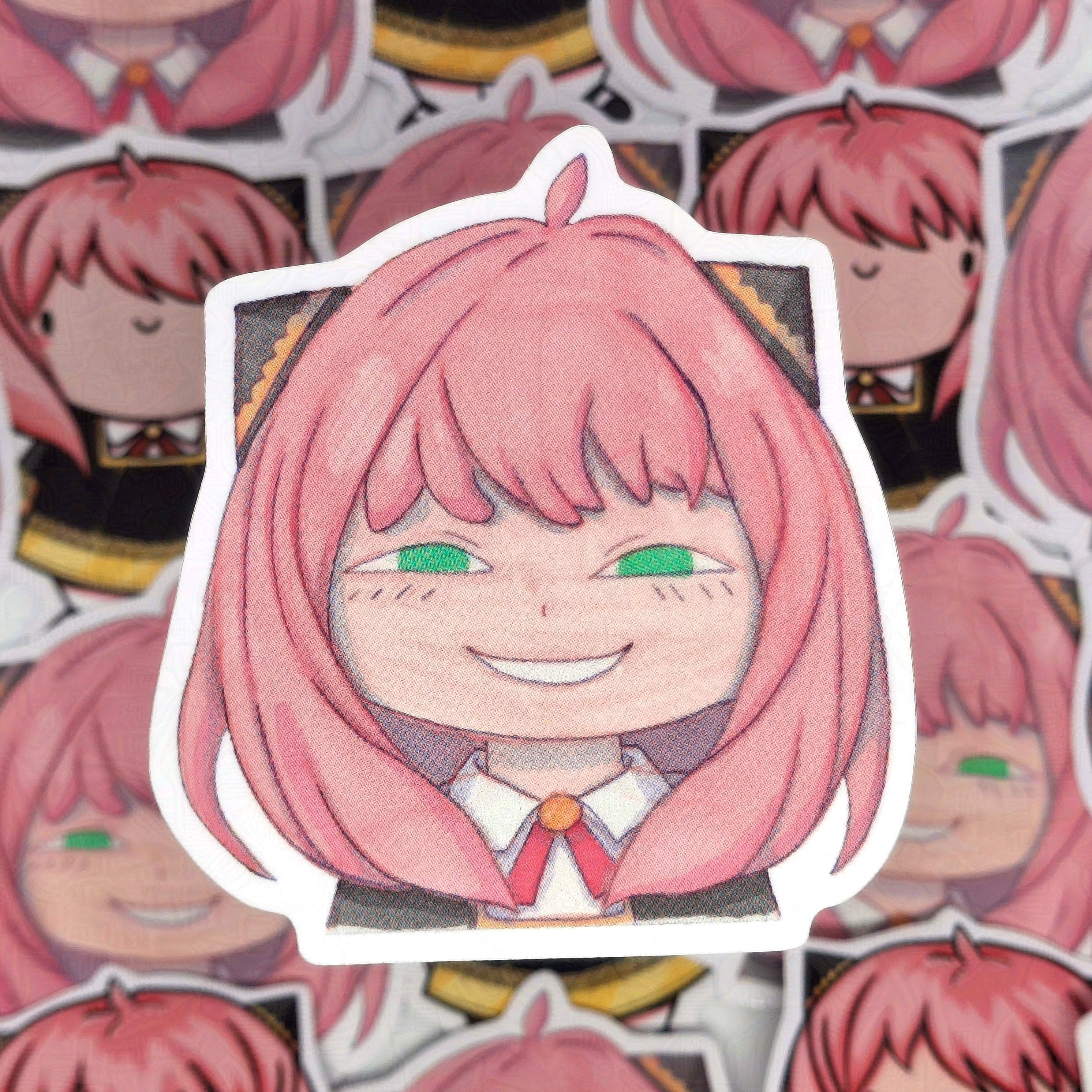 Anya portrait - Vinyl sticker