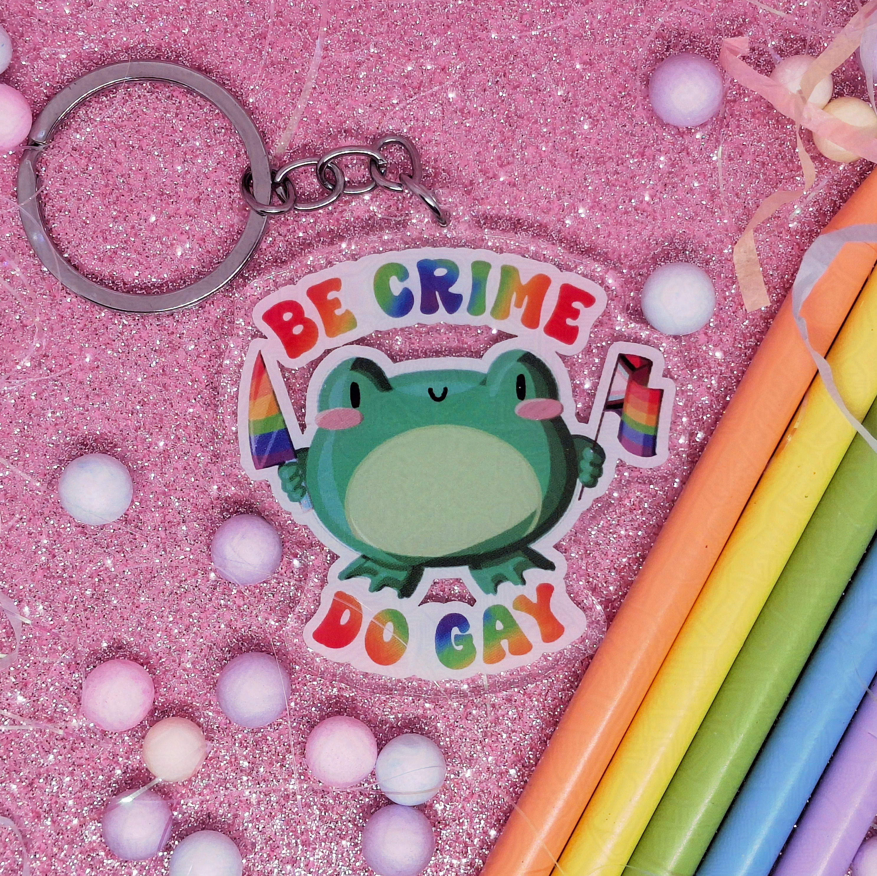 Be cime do gay - Keychain