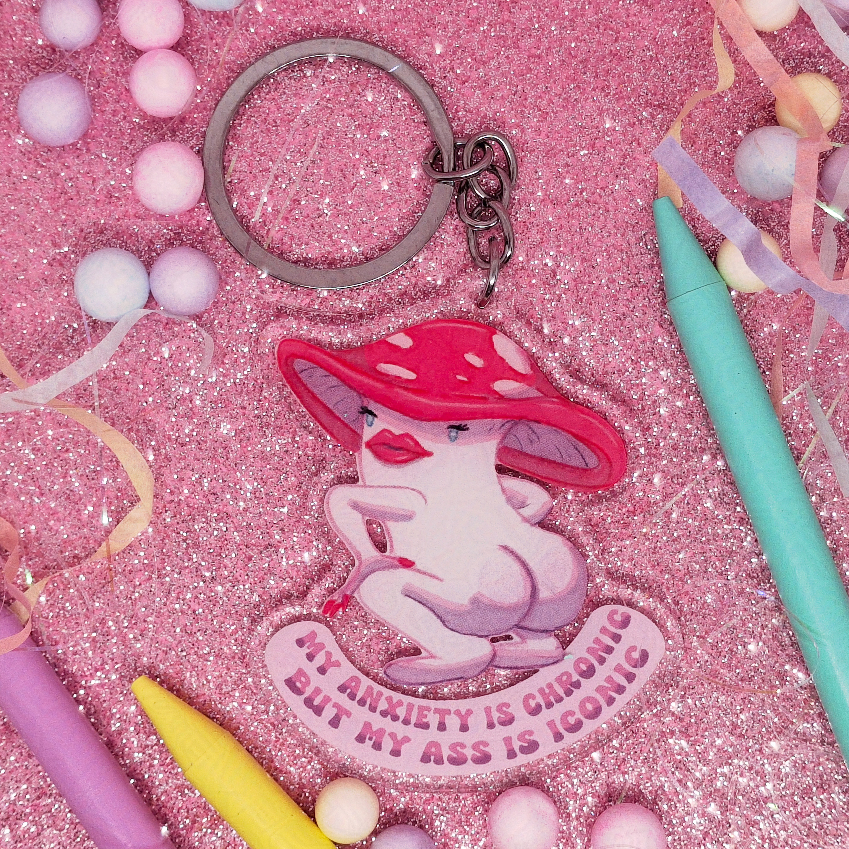 Anxiety - Keychain