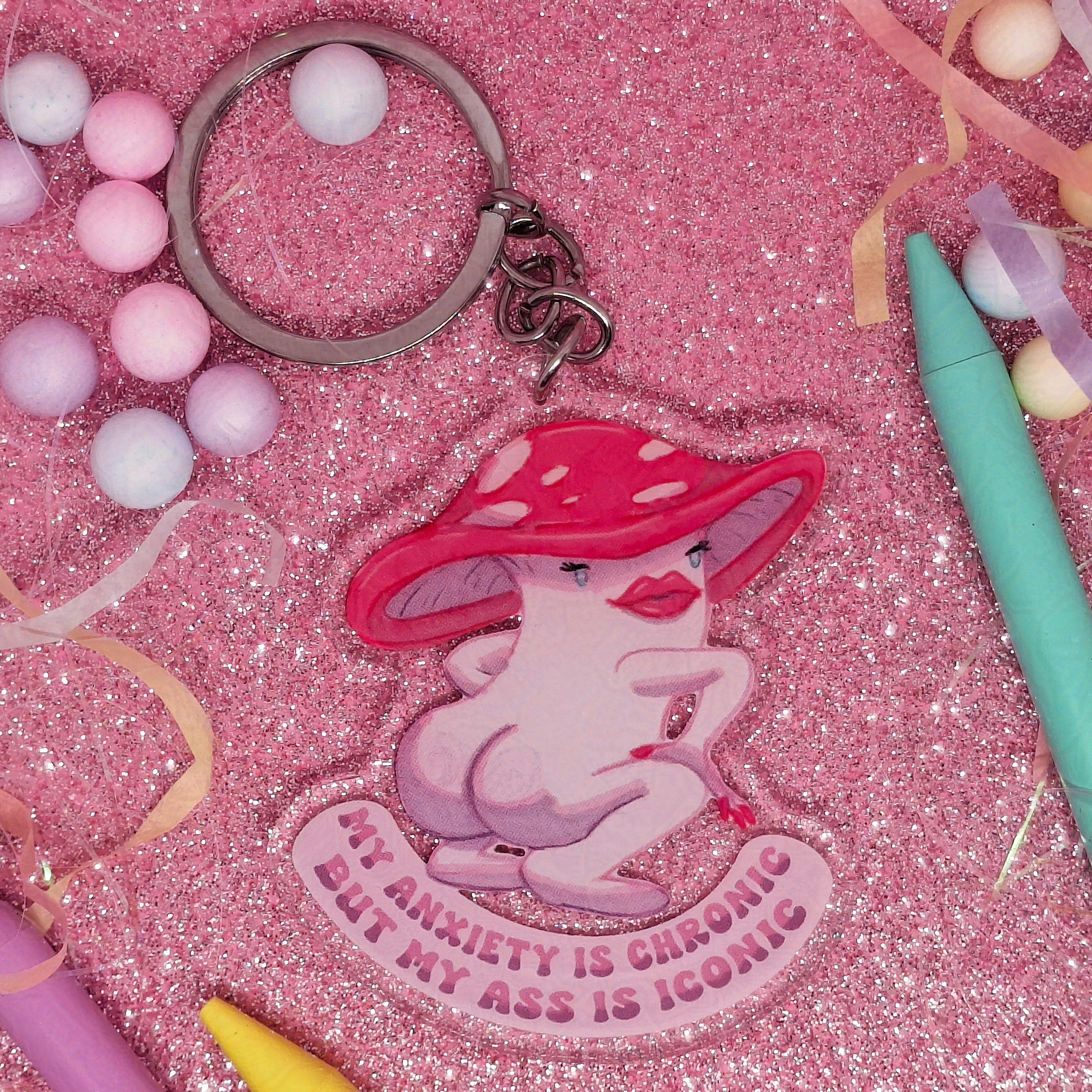 Anxiety - Keychain