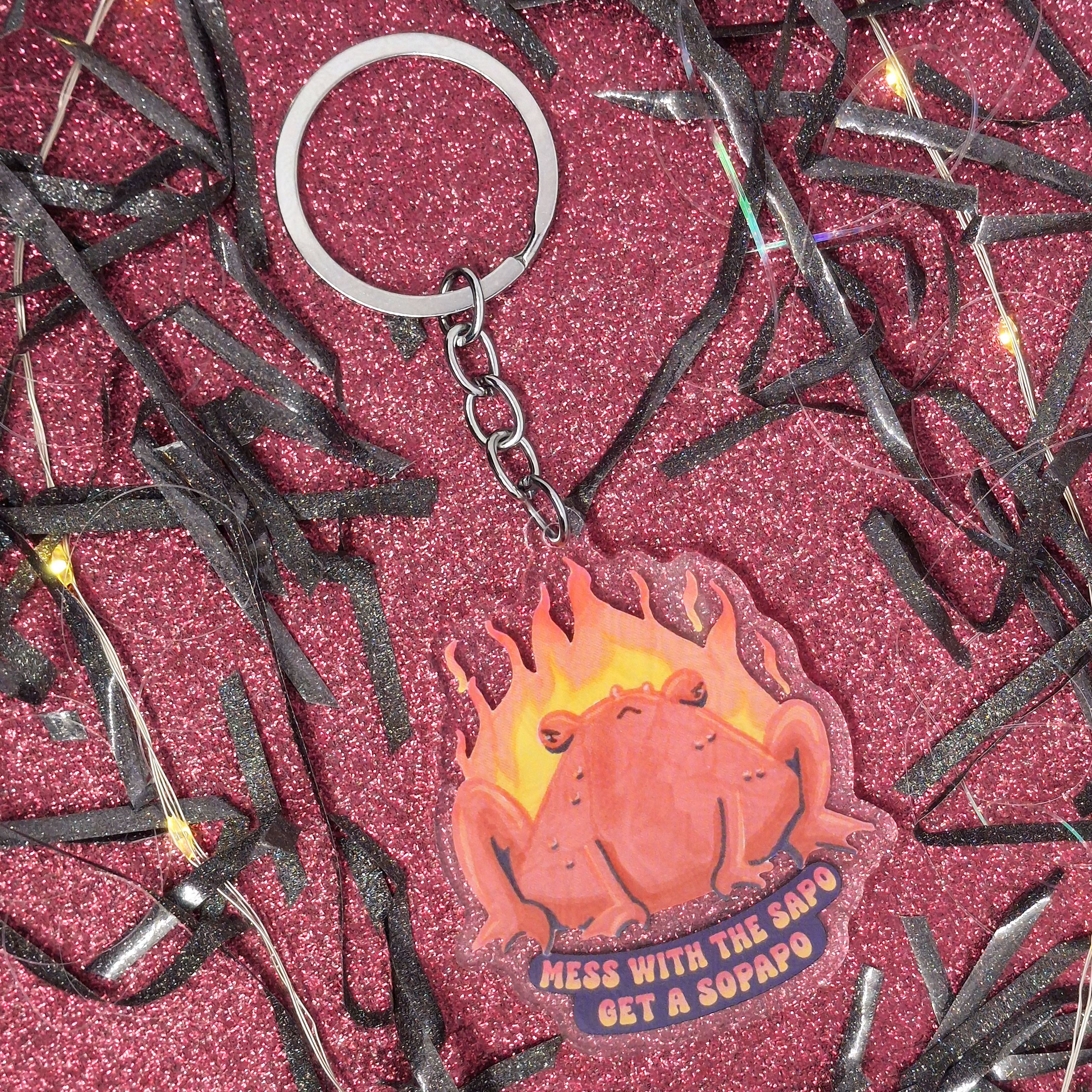 Sapo Sopapo- Keychain