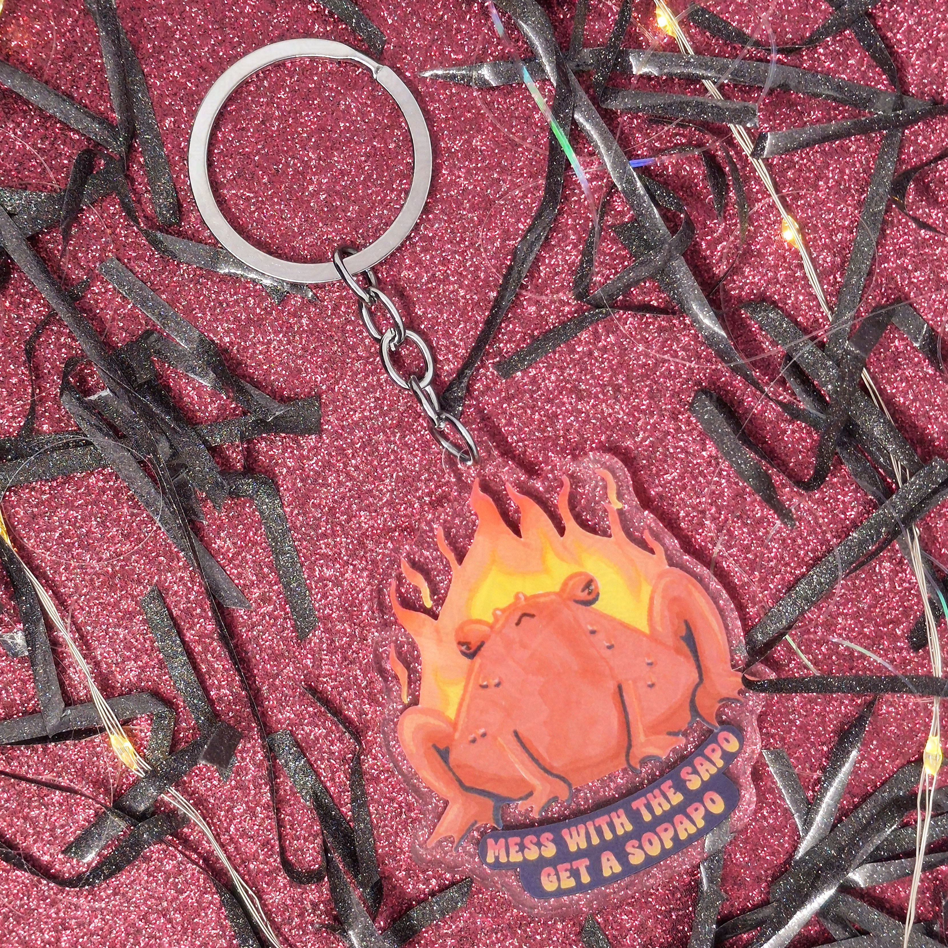 Sapo Sopapo- Keychain