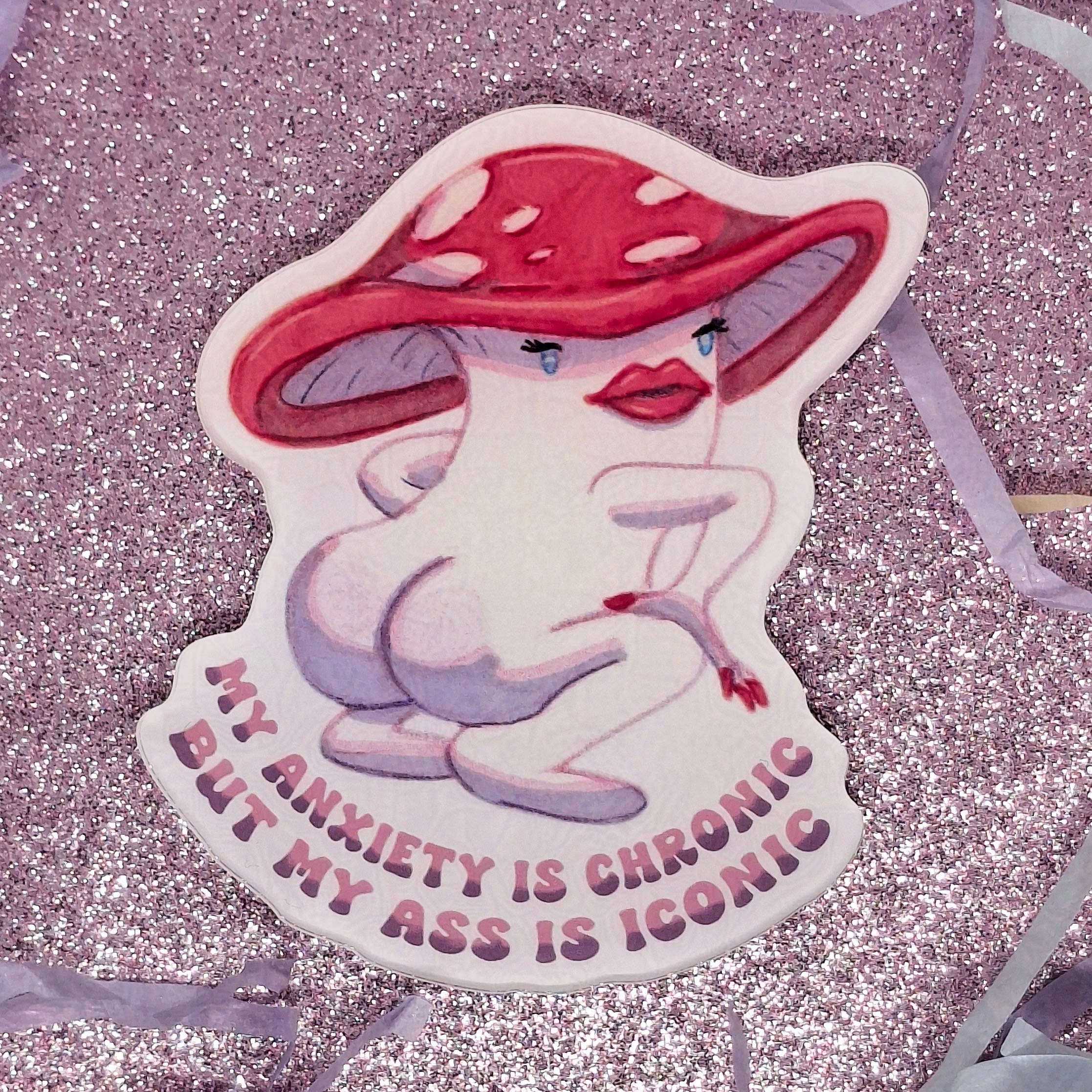 Anxiety - Acrylic Magnet