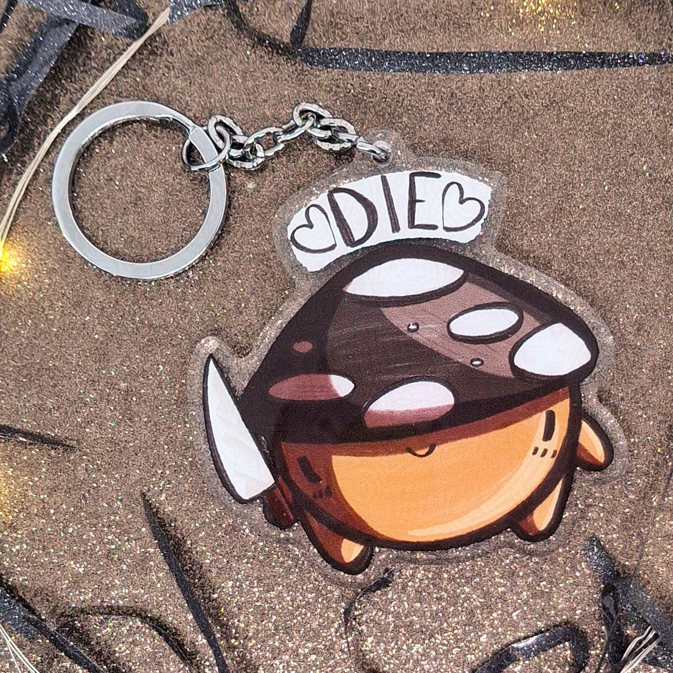 Boleto die ass less - Keychain