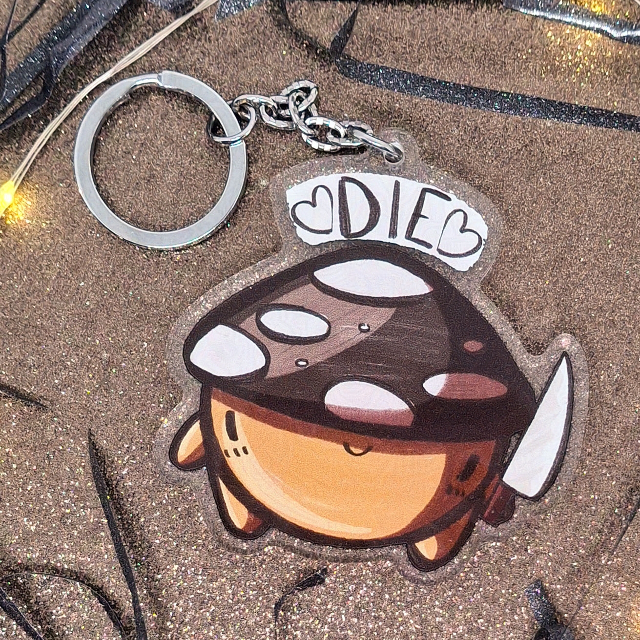 Boleto die ass less - Keychain