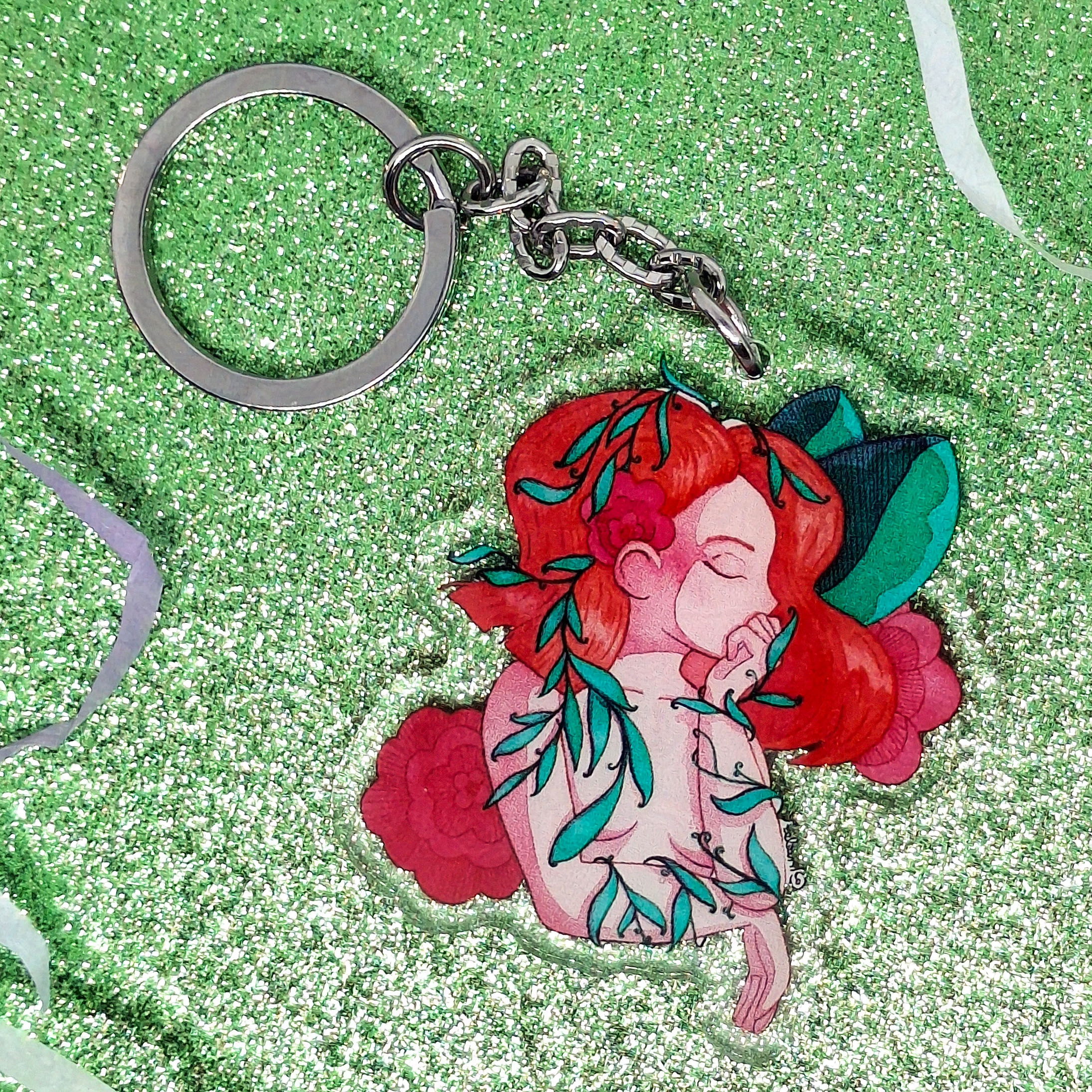 Ninfa pelirroja - Keychain 