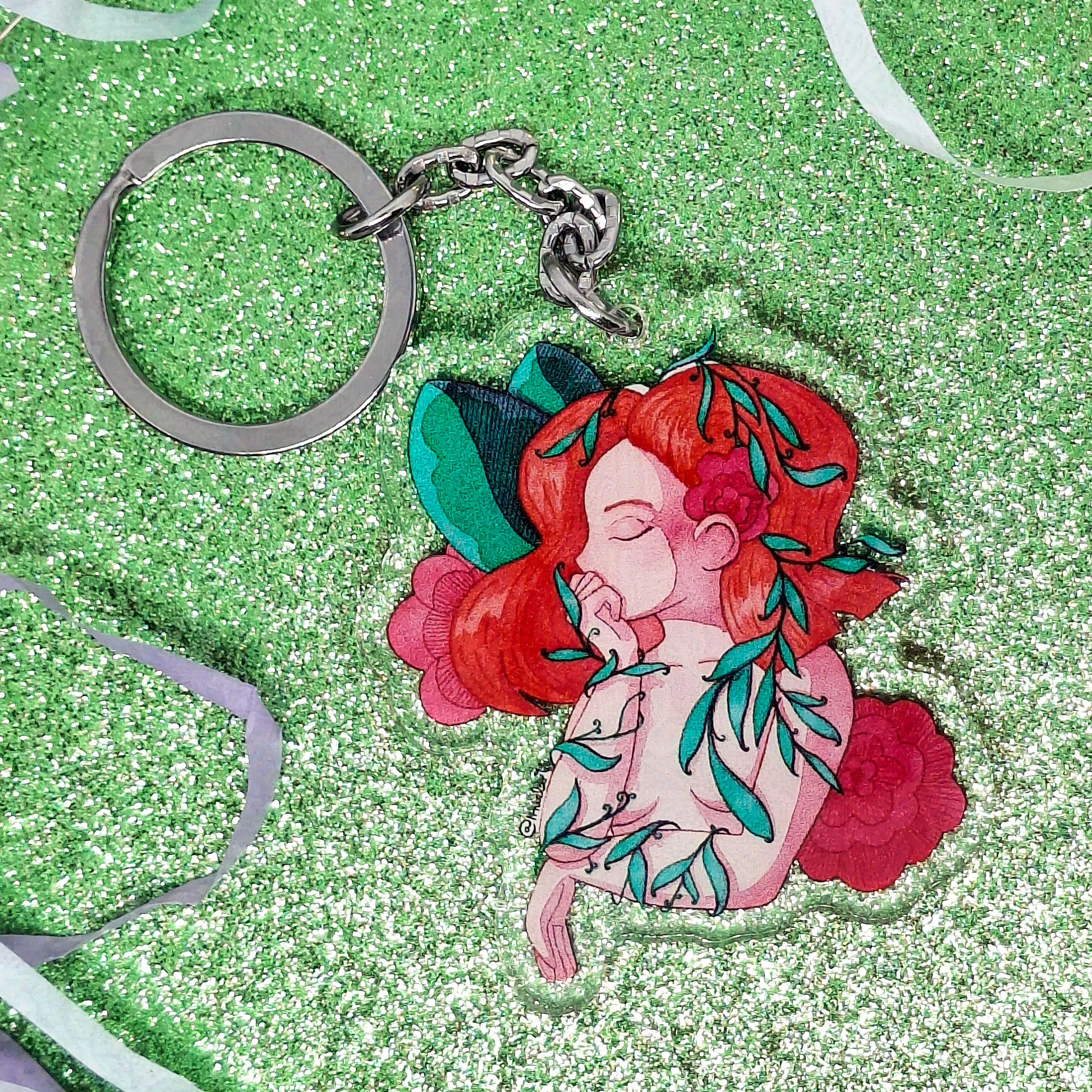 Ninfa pelirroja - Keychain 