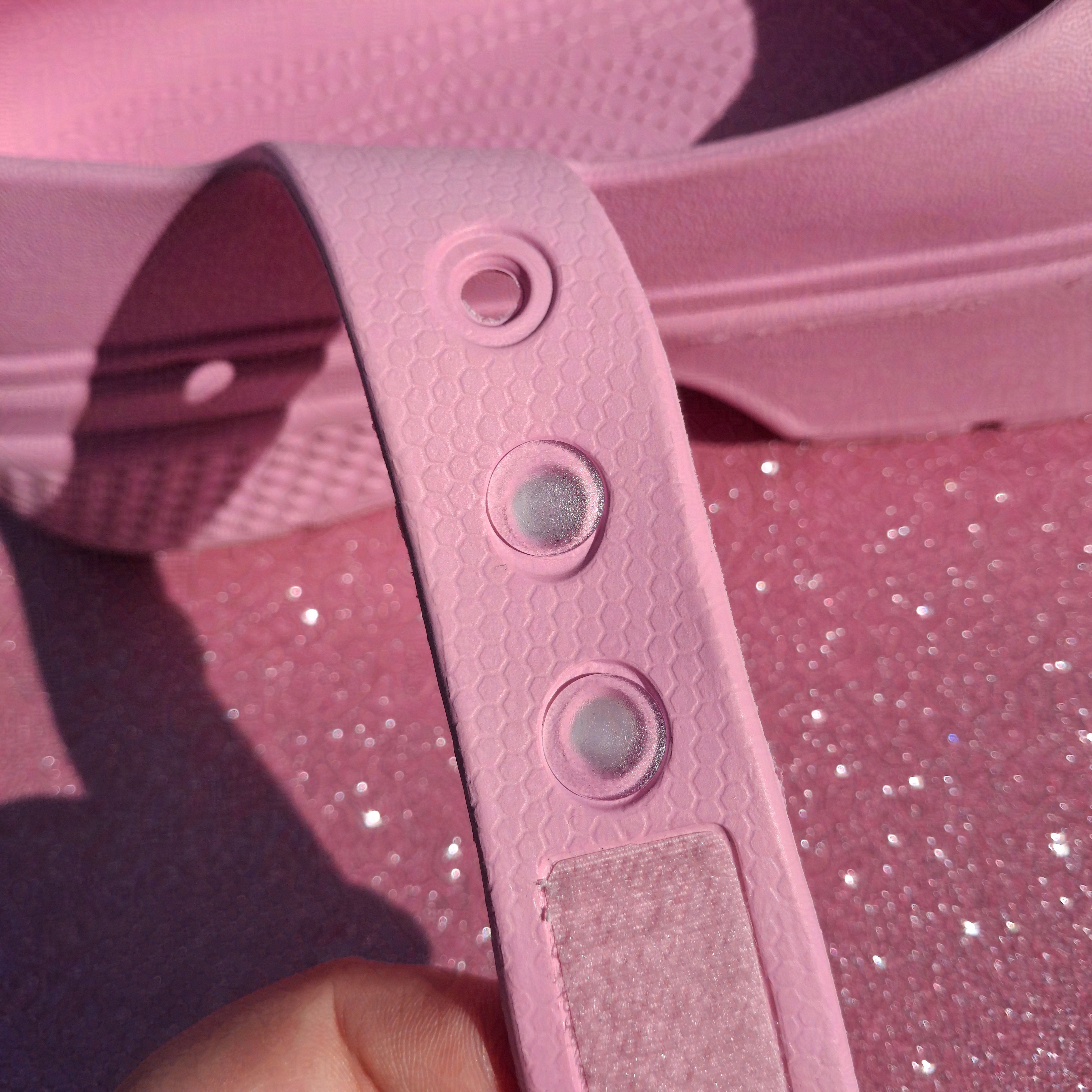 Die - Acrylic Croc Charm