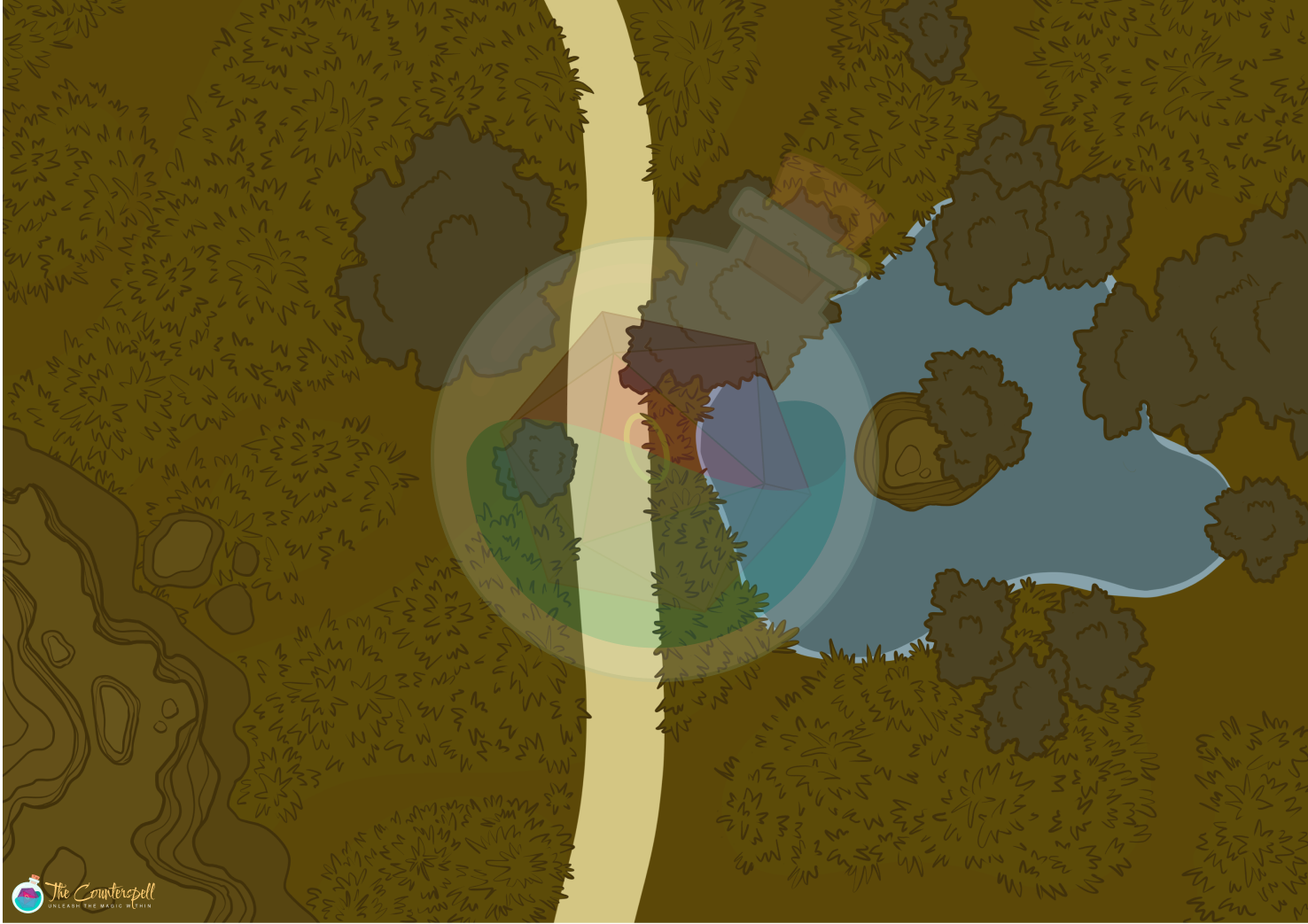 Moonlit Pond