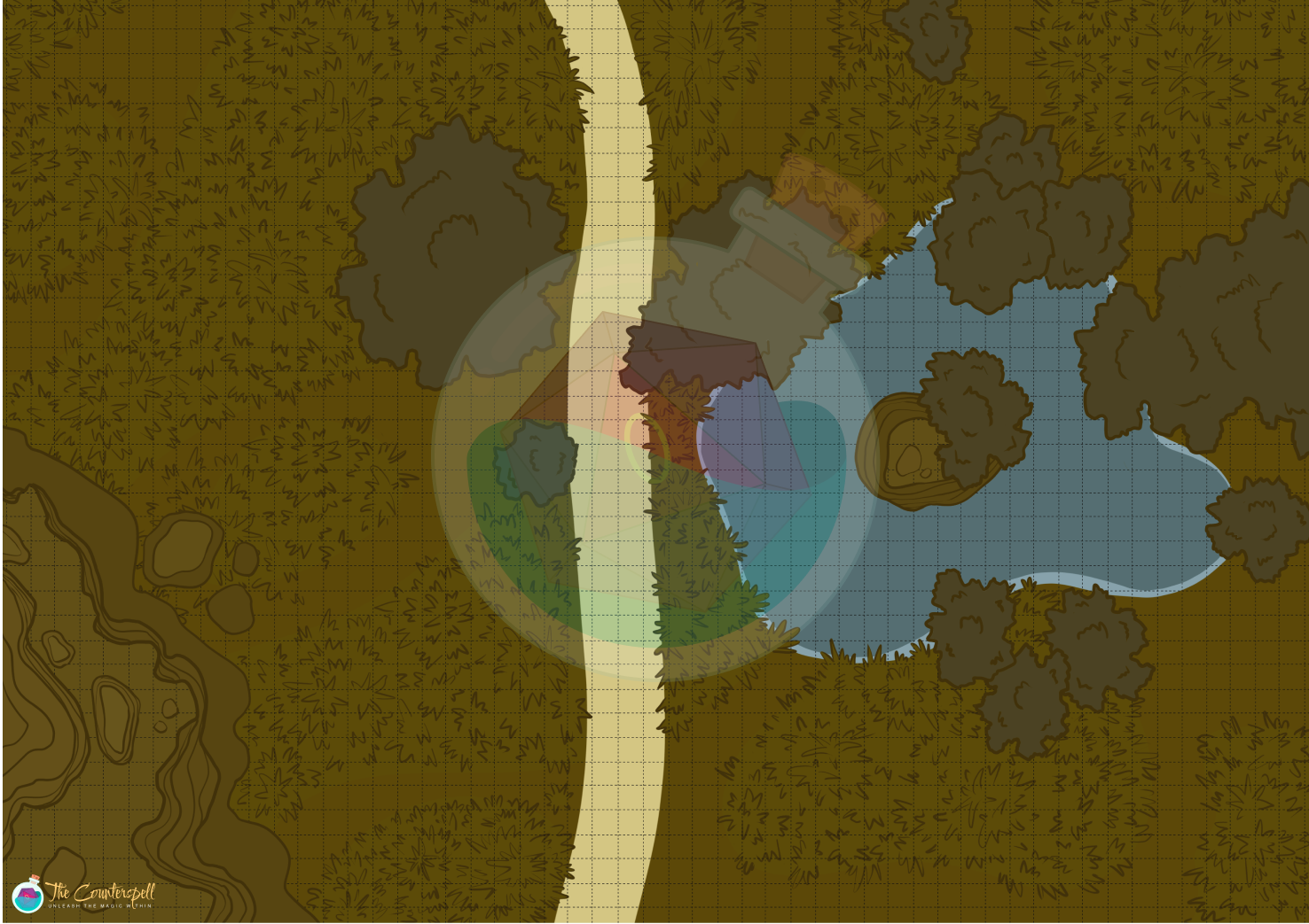 Moonlit Pond