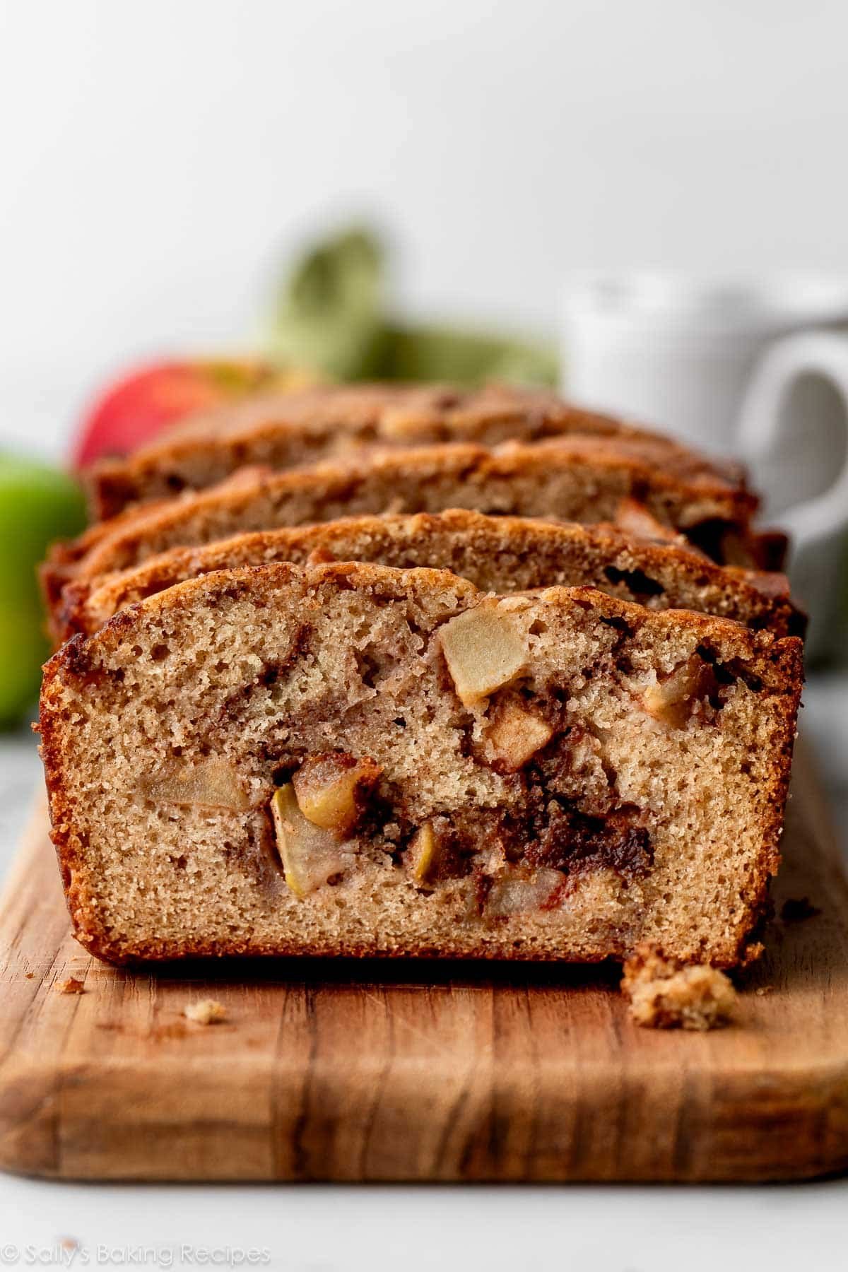 Apple Cinnamon Walnut Bread