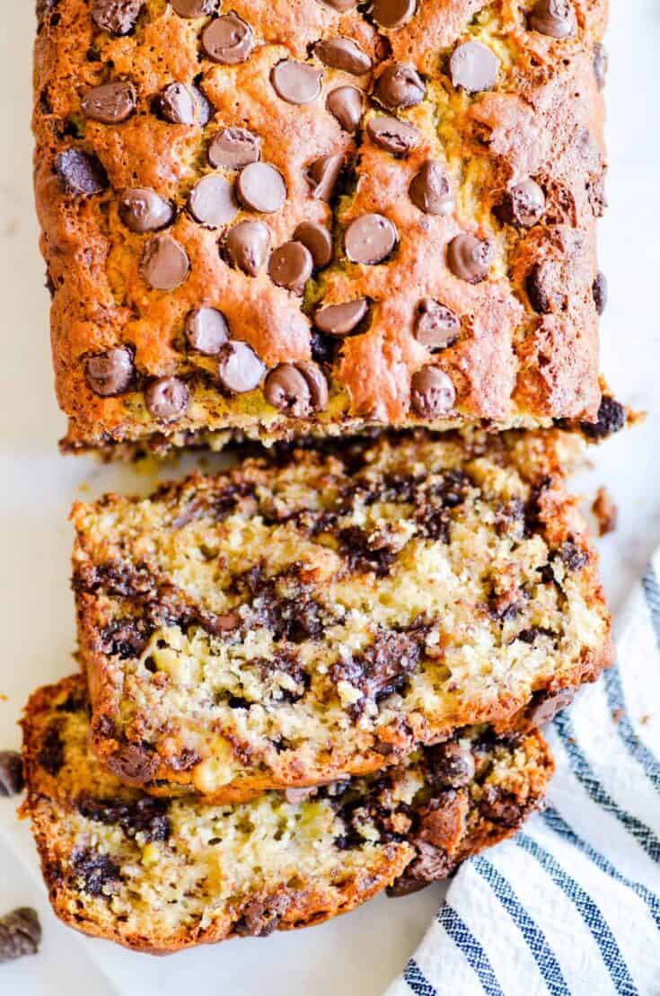 Banana Chocolate Chip Bread