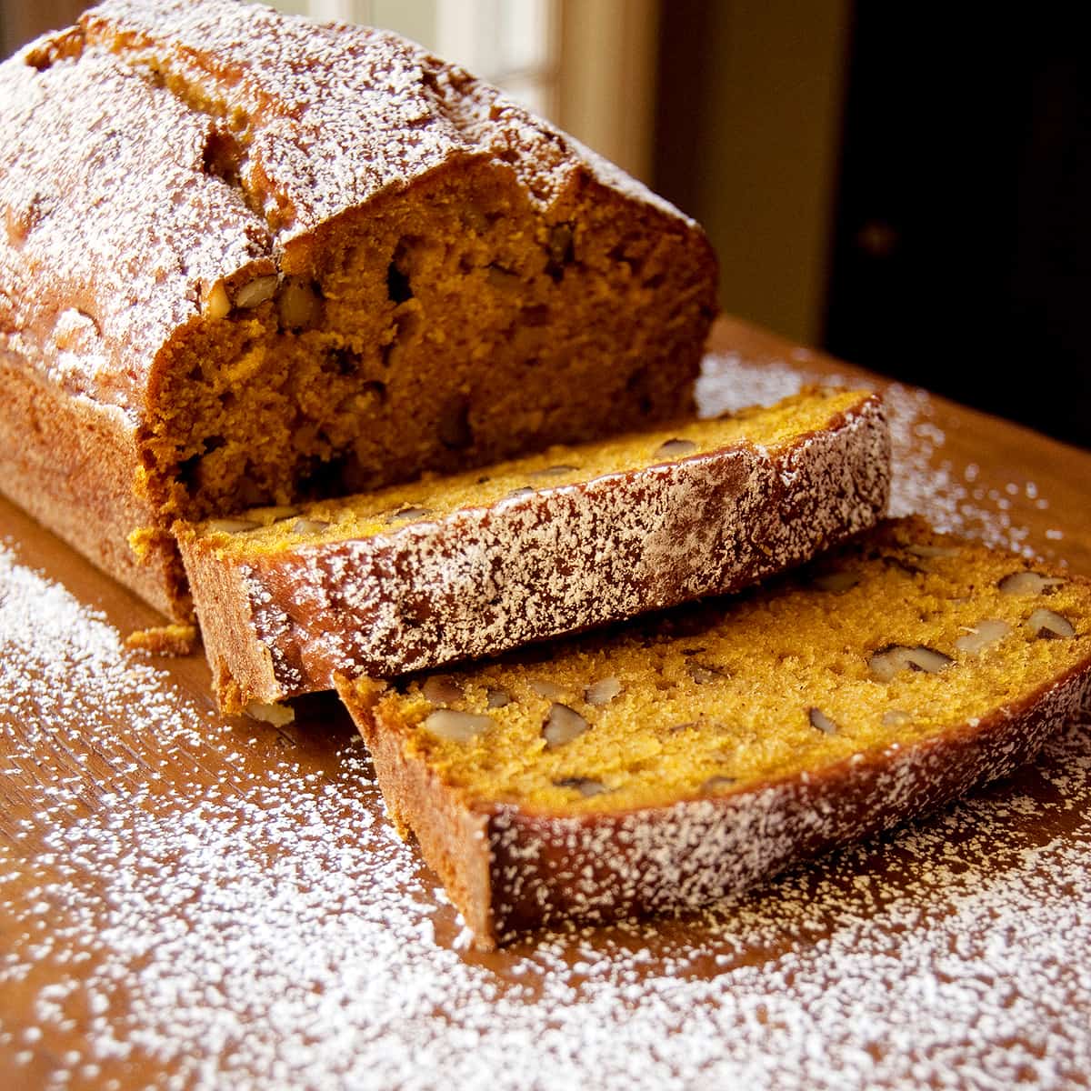 Pumpkin Walnut Bread
