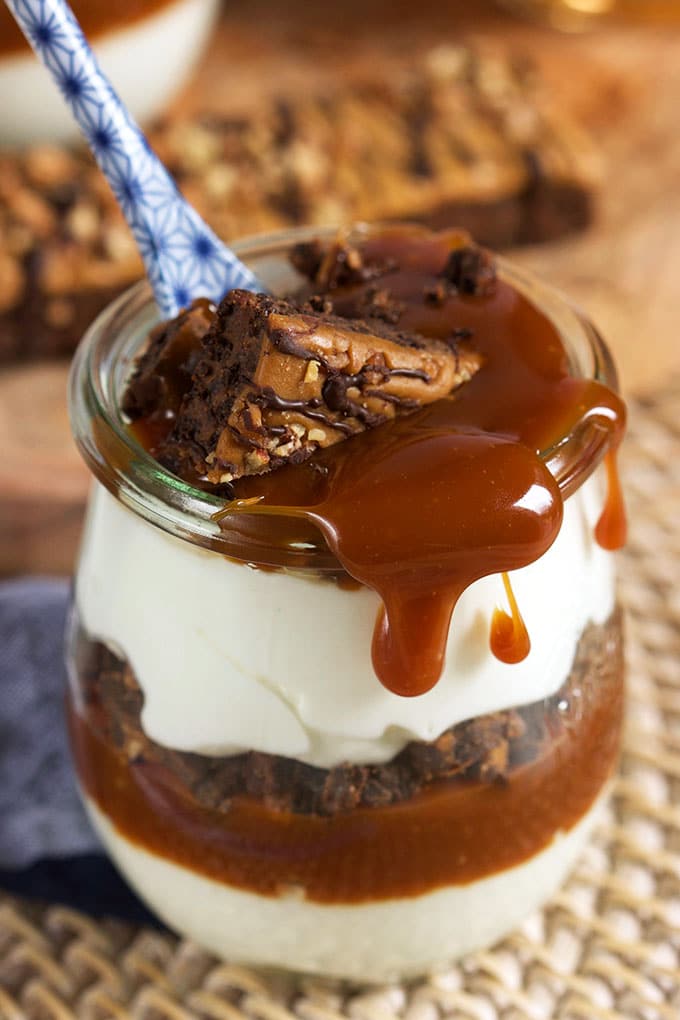 Dulce Brownie Cheesecake