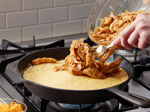 MC's Pulled Chcken Stack